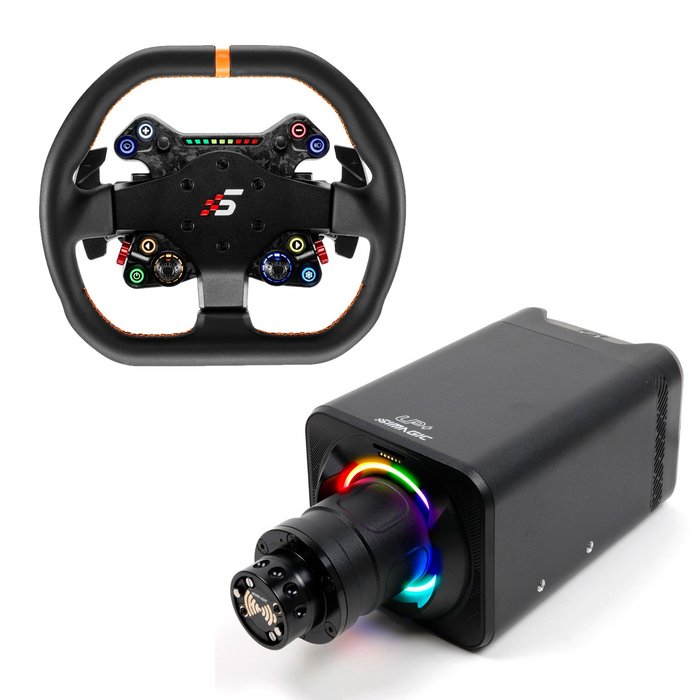 Simagic Alpha EVO PRO 18nm Direct Drive Wheelbase & Wheel Bundle Simagic Alpha EVO PRO 18nm Direct Drive Wheelbase & Wheel Bundle