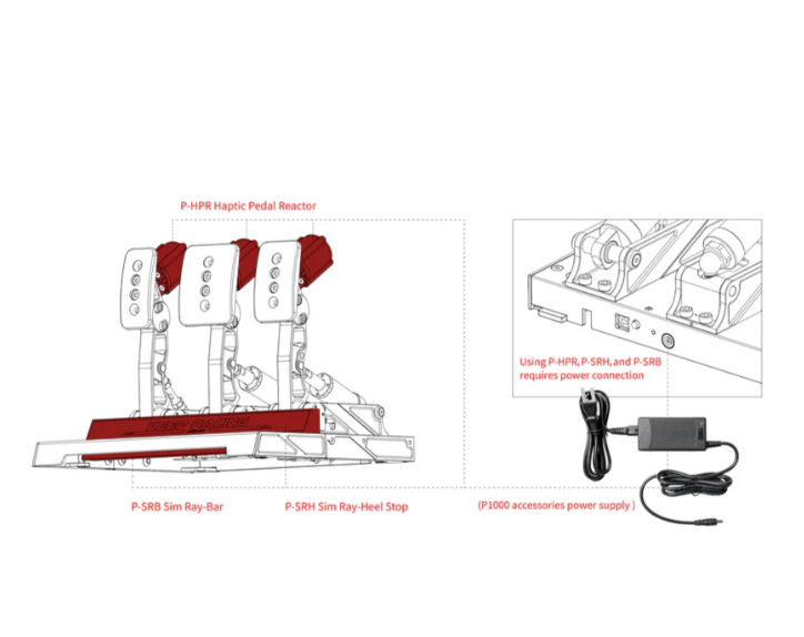 Simagic Power Supply (P-APS) for P1000/i/P2000 add-on modules