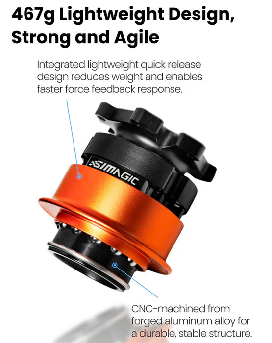 Simagic Quick Release With USB Passthrough