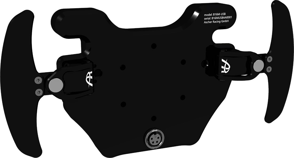 Ascher Racing B16M GT Wheel Button Plate