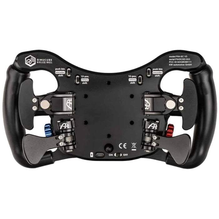 Ascher Racing F64 V3 Formula Steering Wheel - Wireless