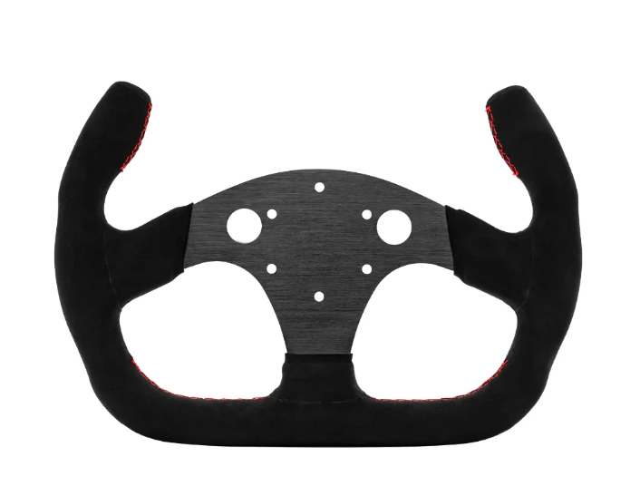 Simagic Wheel Rim - C Shape - Alcantara - Front Hole Cutouts - P-325C(K)