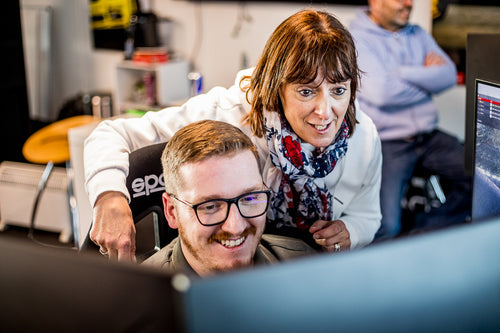 Sim Consultants event activation with racing simulators